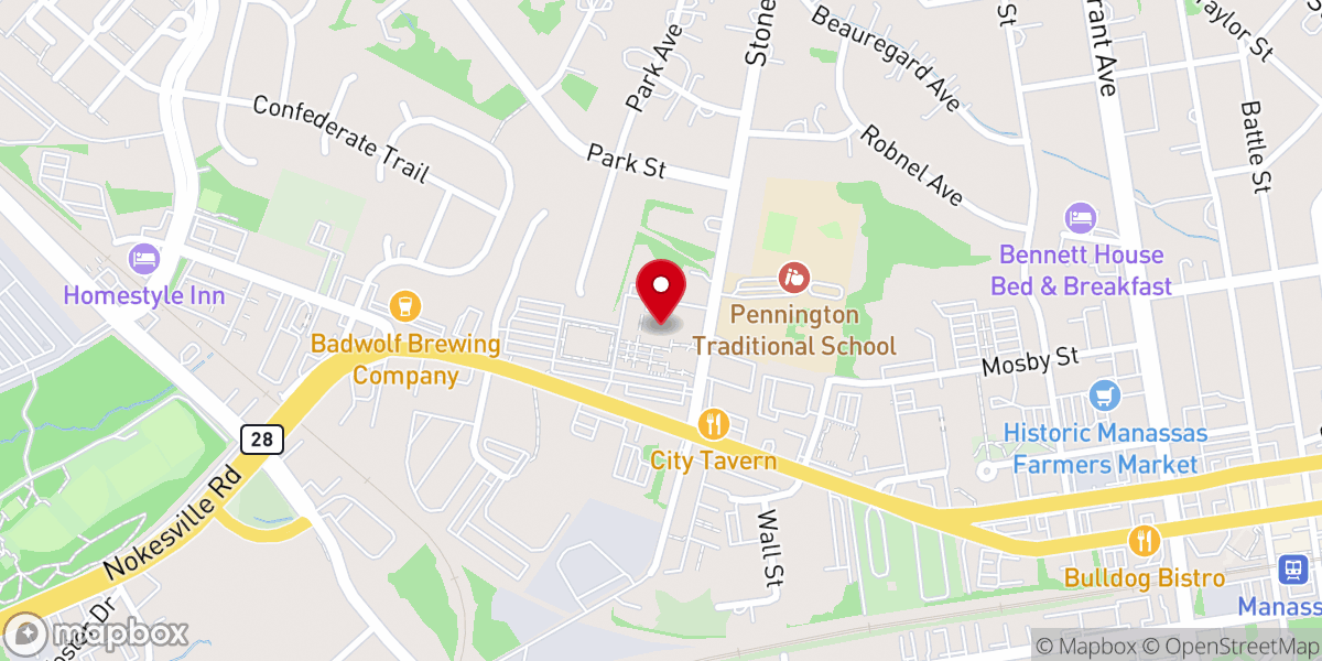 Map showing location of All Saints Catholic School
