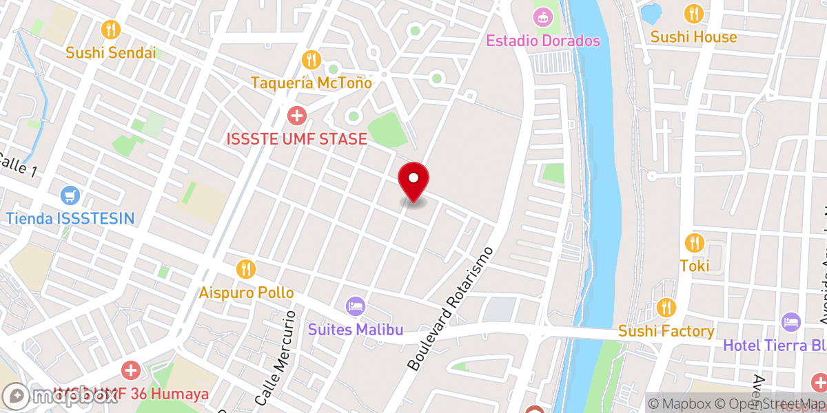 Map showing location of Iglesia Pentecostes El Buen Óleo