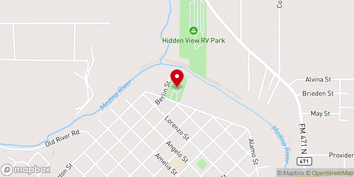 Map showing location of Koenig Park (Private Park)