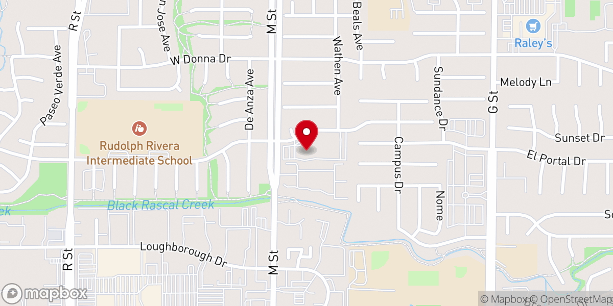 Map showing location of Summit Church