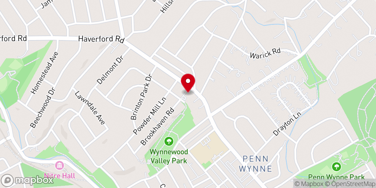 Map showing location of Saint Mark's Armenian Catholic Church
