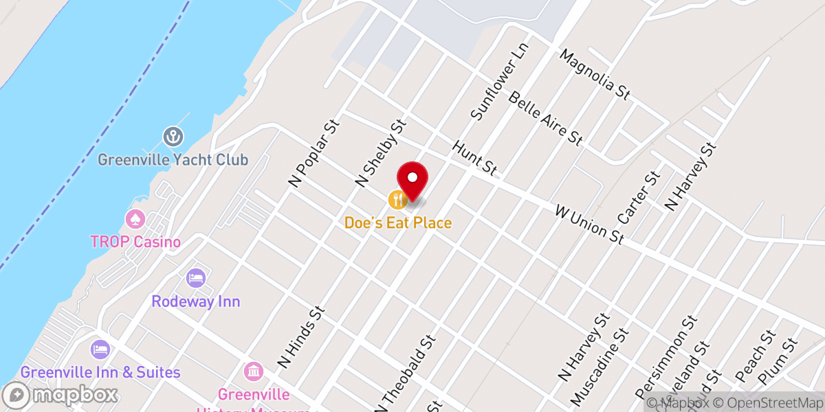Map showing location of St Matthews AME Church