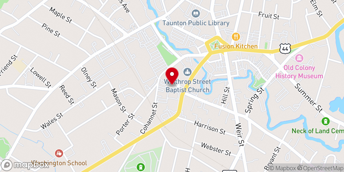 Map showing location of St Thomas Epicpl Church Rectory