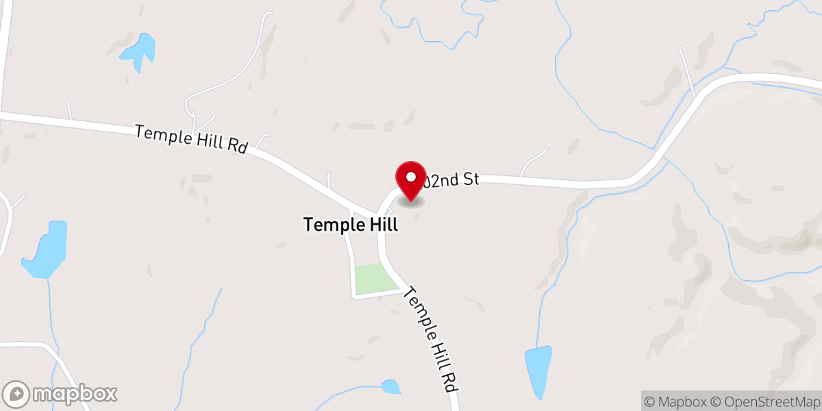 Map showing location of Saint Peters Church