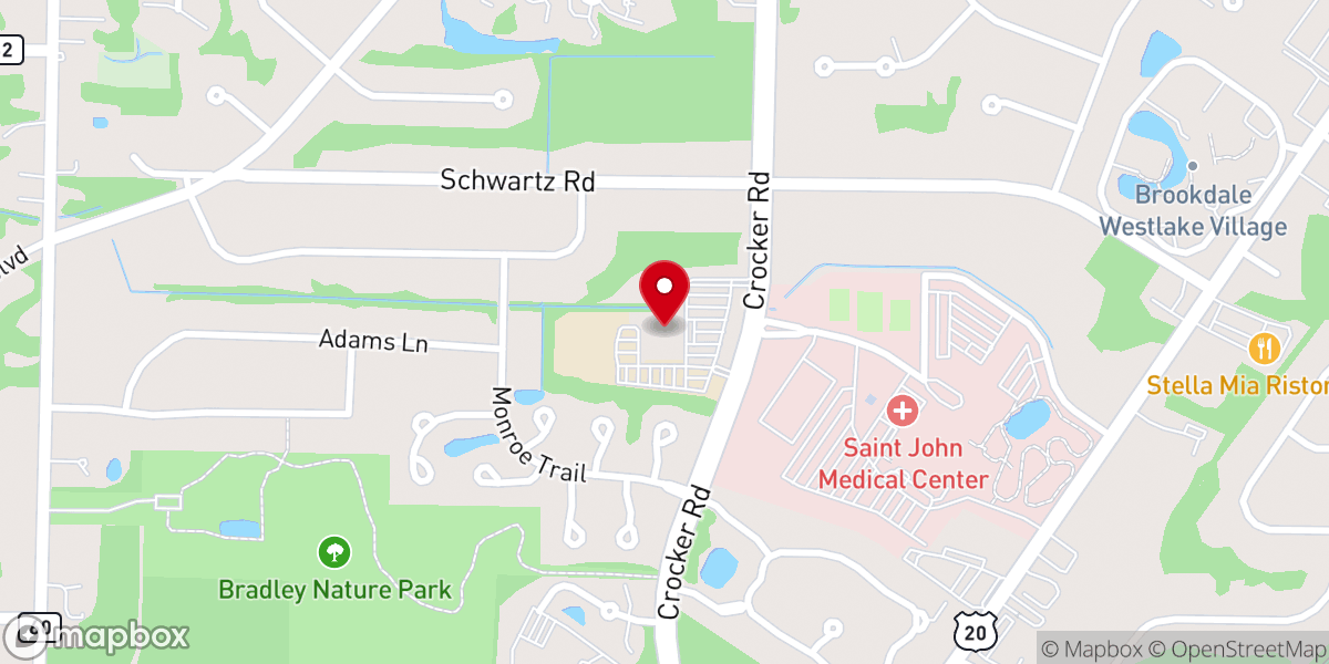 Map showing location of Ascent Church