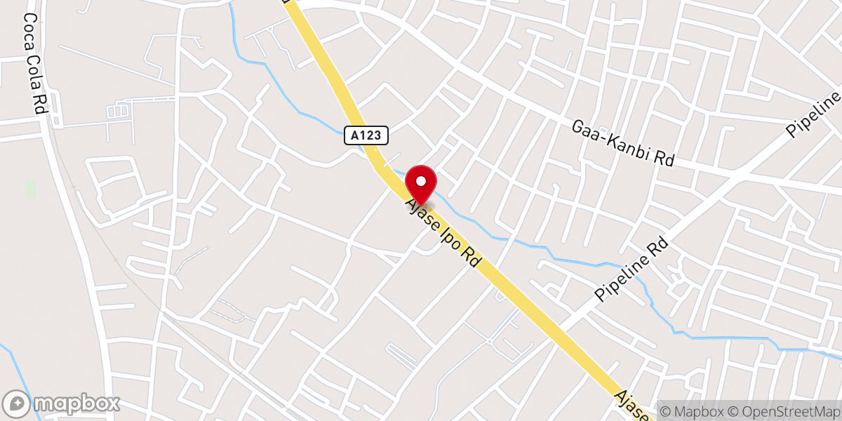 Map showing location of RCCG REDEEMER'S ASSEMBLY Area headquarters (KWARA province 5)