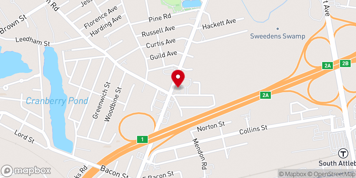 Map showing location of SVDP Saint Theresa's Food Pantry - Food Distribution Center