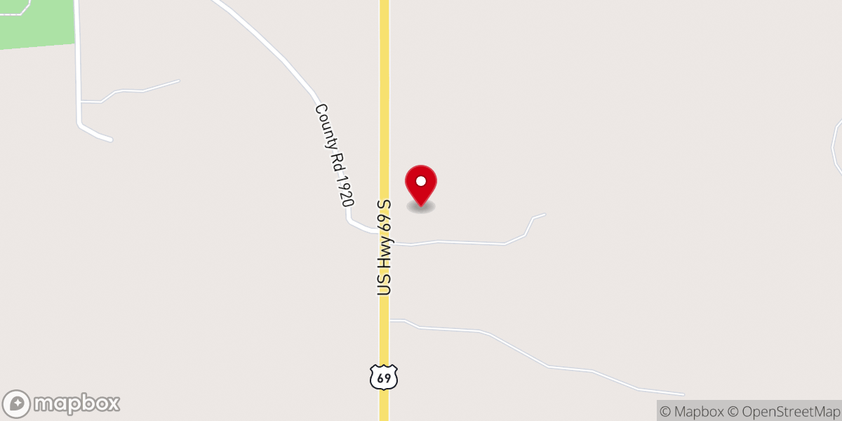 Map showing location of Mill Creek Church