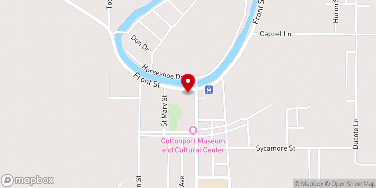 Map showing location of St Mary's Assumption School