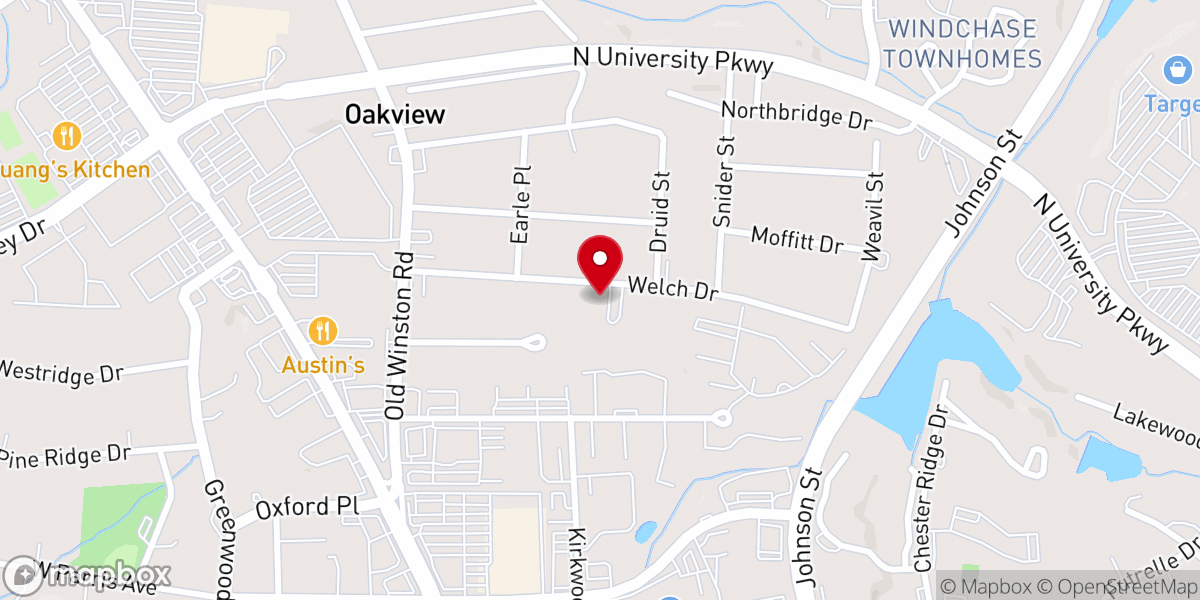 Map showing location of Gracepoint Church