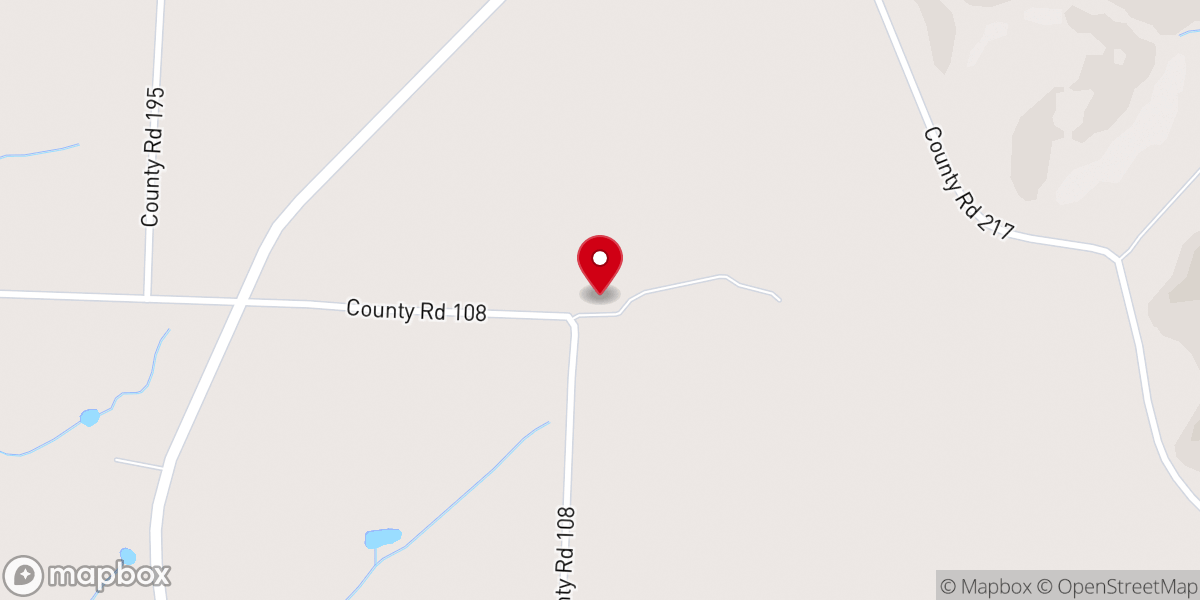Map showing location of Macedonia Missionary Baptist Church