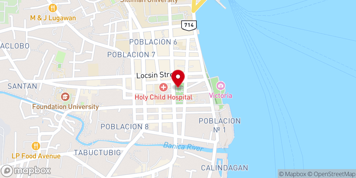 Map showing location of Quezon Park