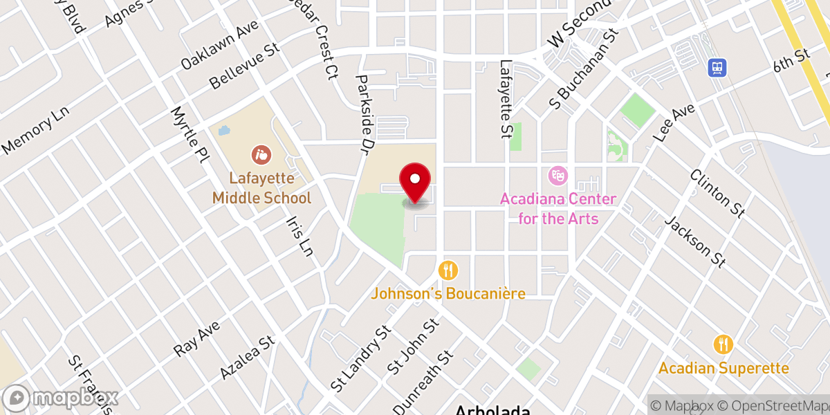Map showing location of Cathedral of St. John the Evangelist