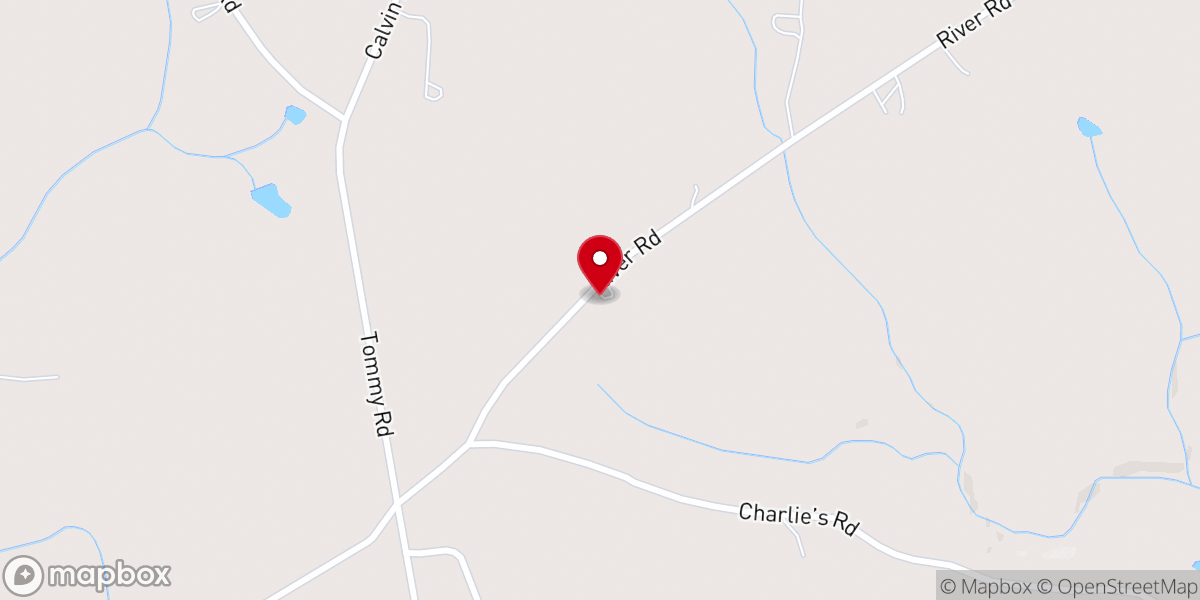 Map showing location of Prosperity Friends Church