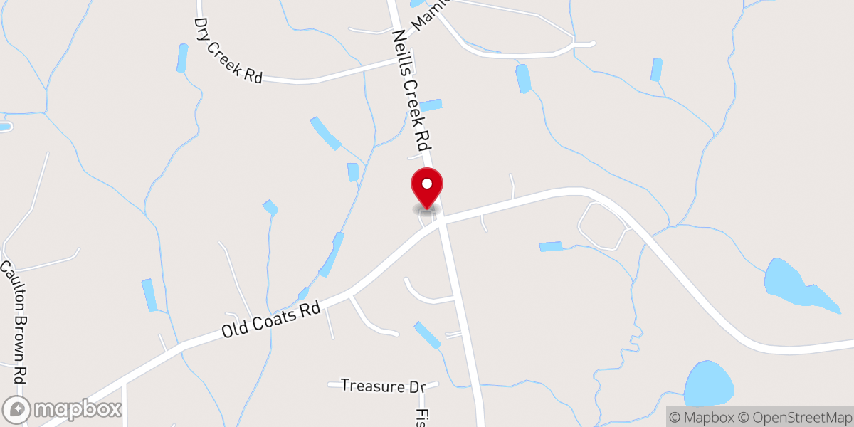 Map showing location of Temple-New Beginnings Ministry