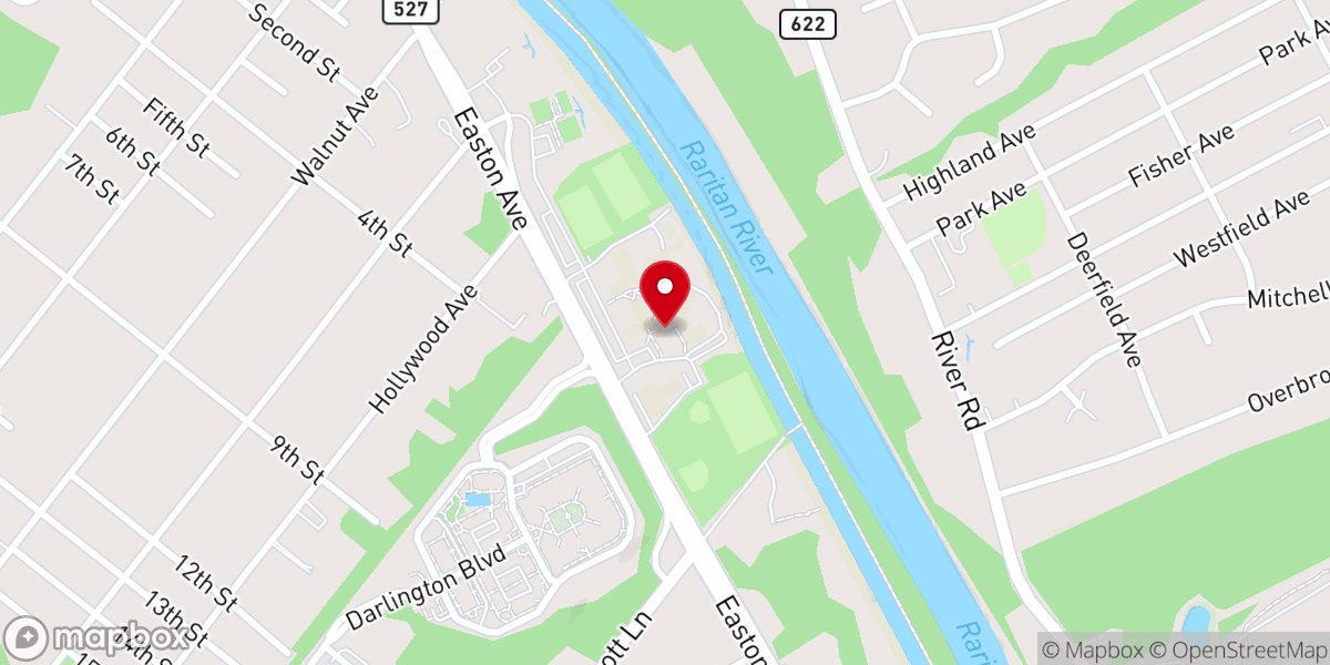 Map showing location of Point Community Church Somerset
