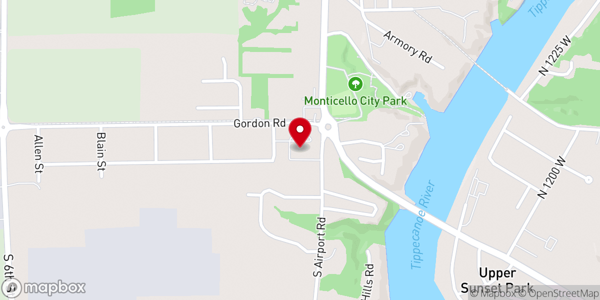 Map showing location of Bright Beginnings Childcare Ministry