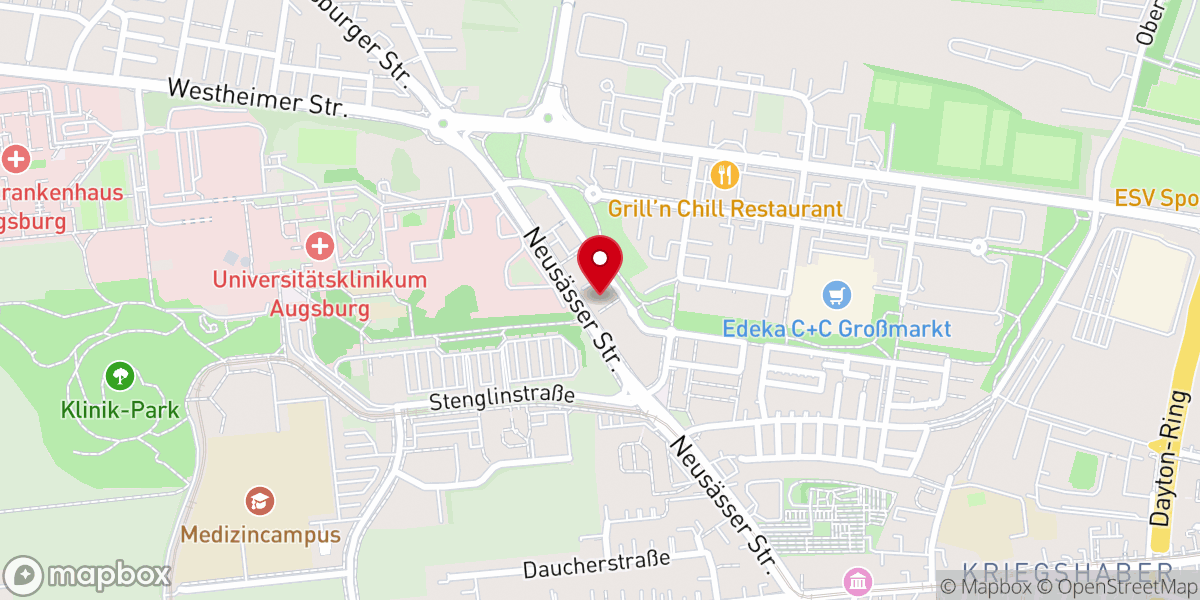 Map showing location of Kirche im westhouse