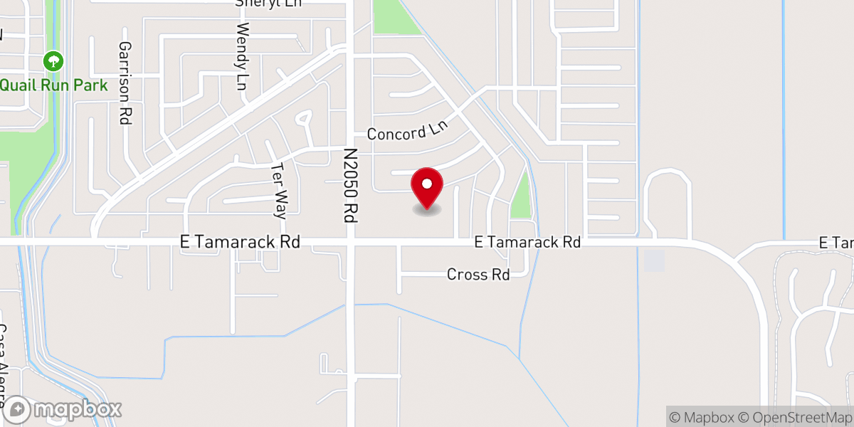 Map showing location of Freedom Church