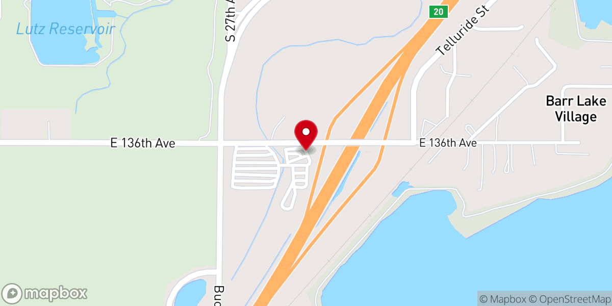 Map showing location of Olive Branch Ministries