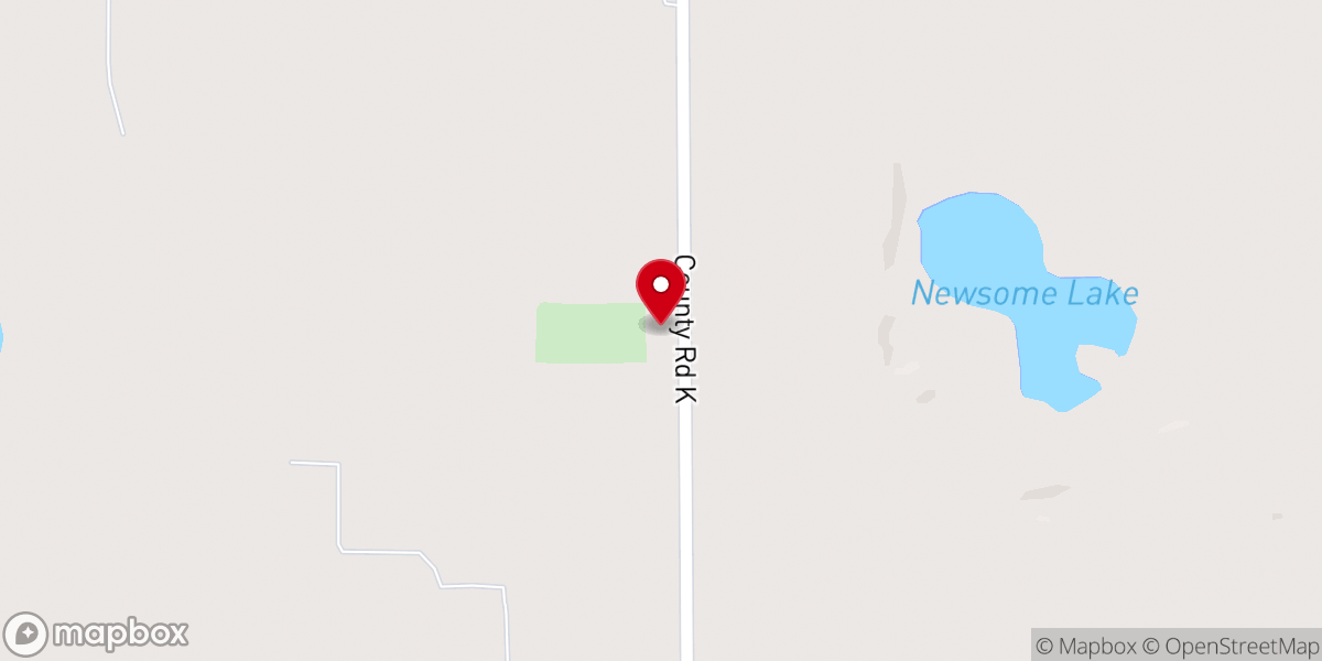 Map showing location of Crystal Lake United Methodist Church