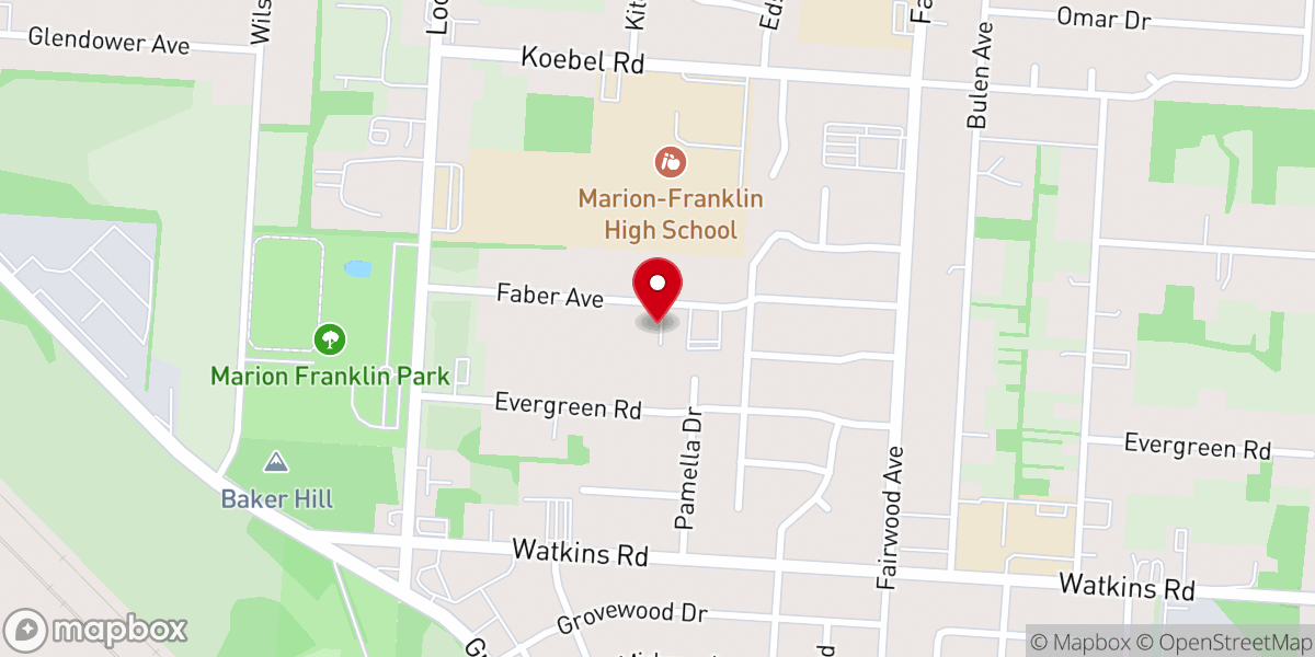 Map showing location of Greater Grace Temple Apostolic