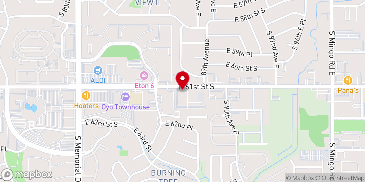 Map showing location of Kingdom Keys Ministries
