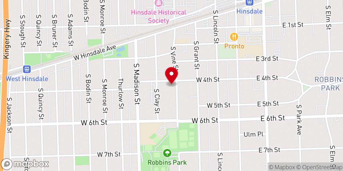 Map showing location of Eucharistic Adoration Chapel