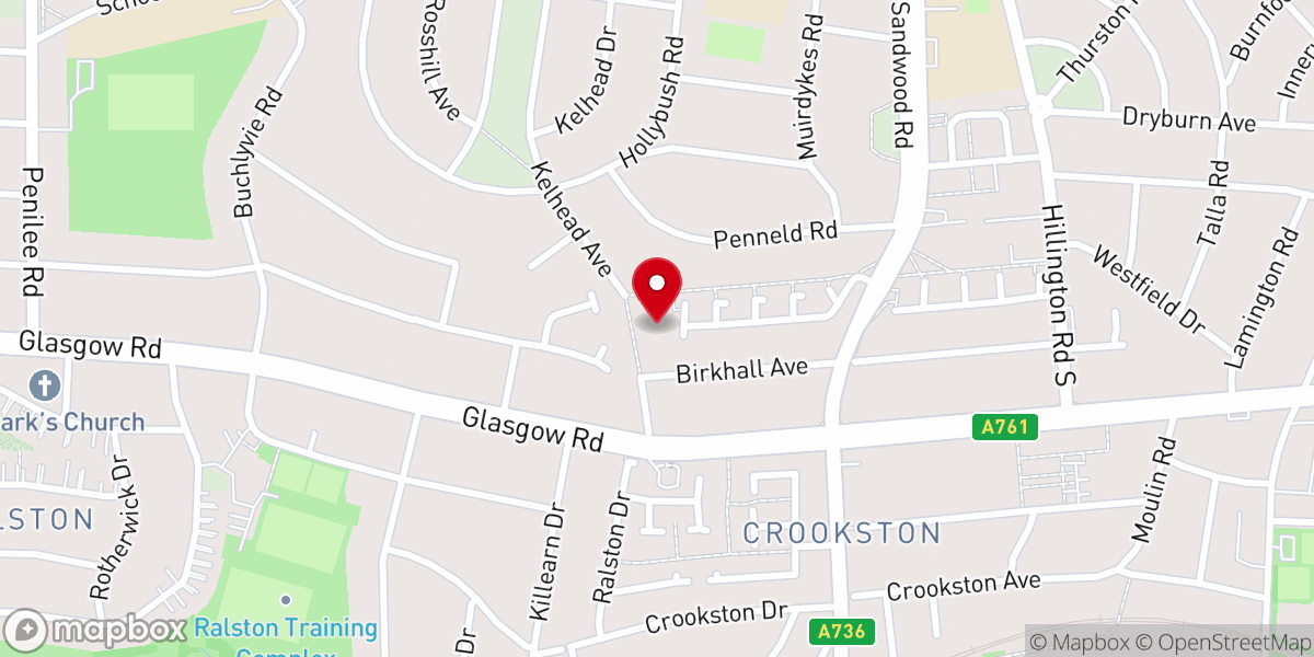 Map showing location of CBC Community Church