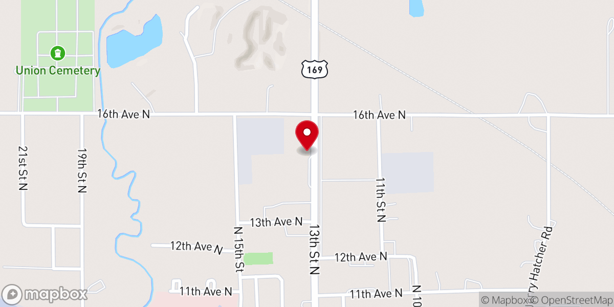 Map showing location of LifeGate Family Life Center