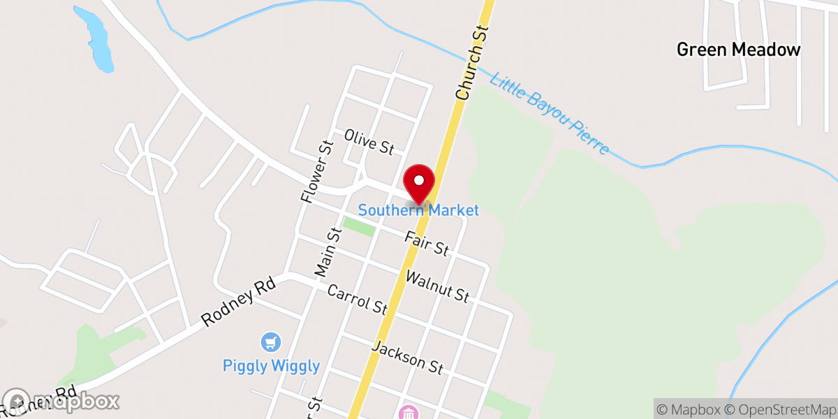 Map showing location of Christian Chapel Church