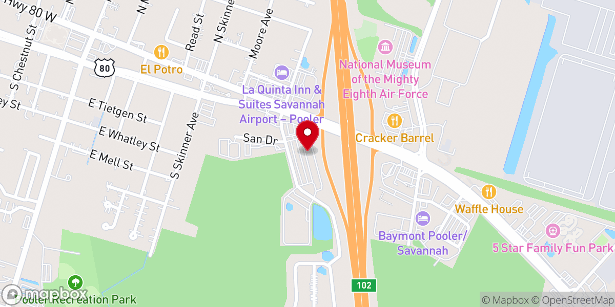 Map showing location of Citizen Church