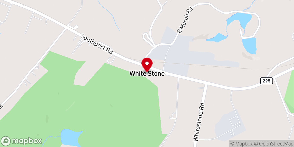 Map showing location of White Stone
