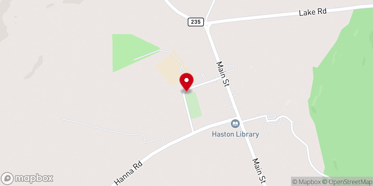 Map showing location of St Mary's Church