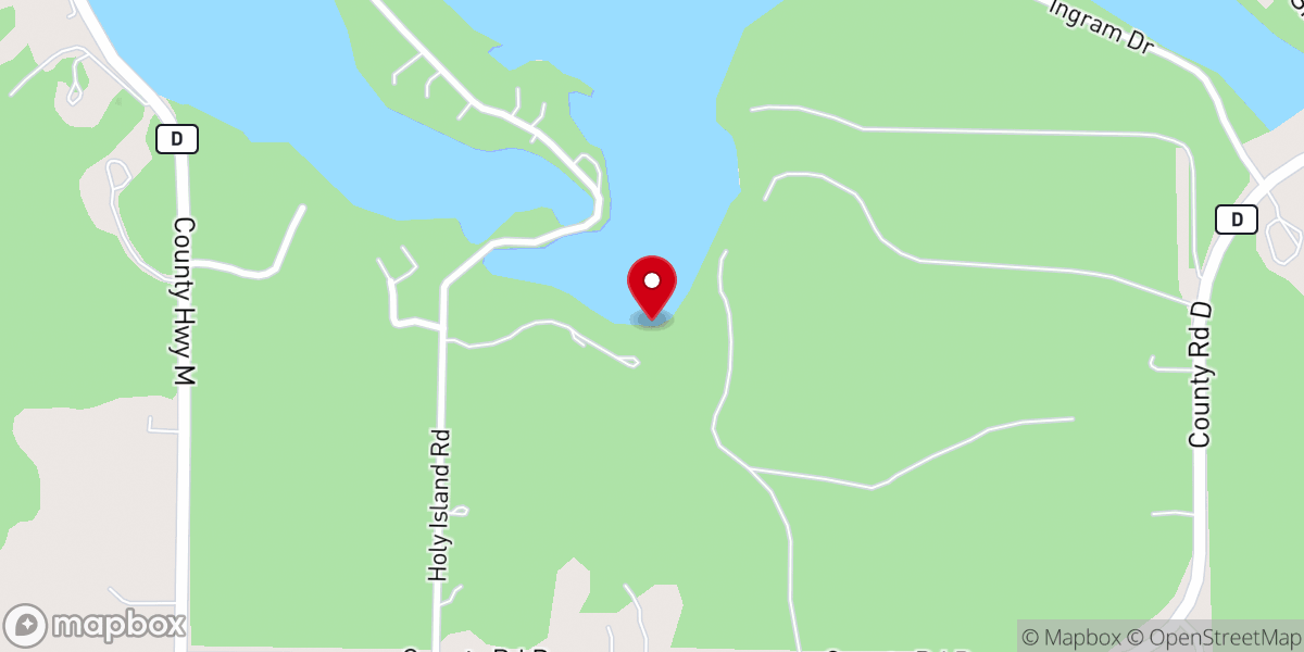 Map showing location of Long Lake Church