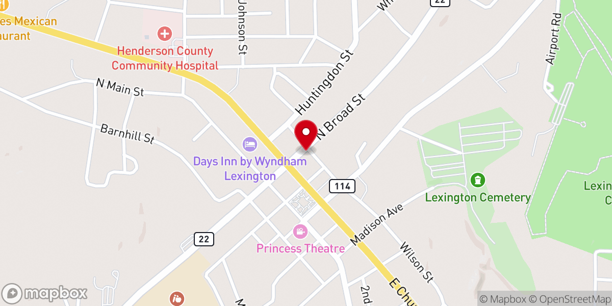Map showing location of Empowering Life Ministries Inc