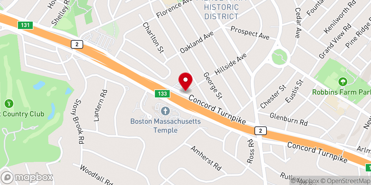 Map showing location of St Paul Lutheran Church (ELCA)