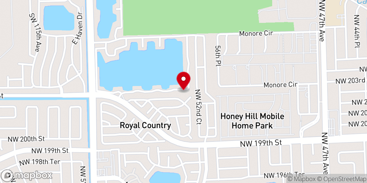 Map showing location of Iglesia Cristiana monte ored RÍOS DE Agua viva