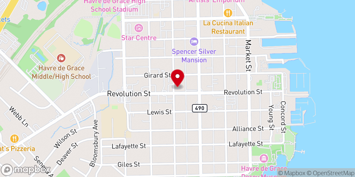 Map showing location of St Matthew AUMP Church
