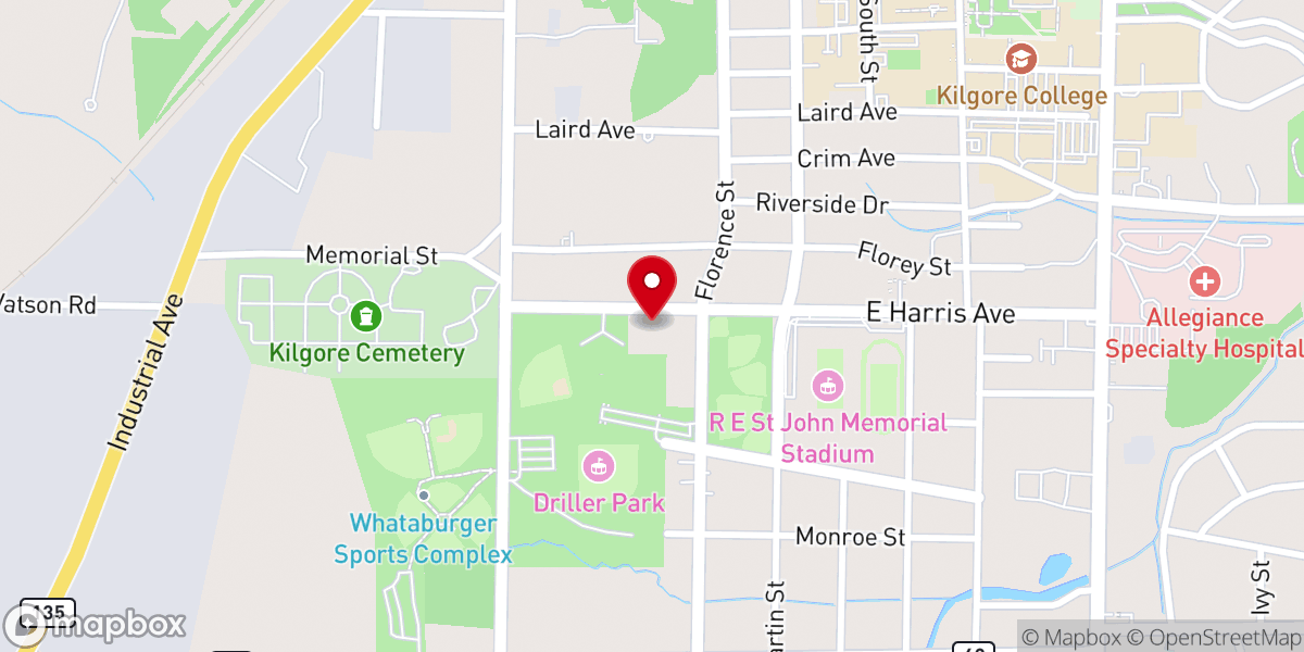 Map showing location of Restoration of the Spectrum Ministries
