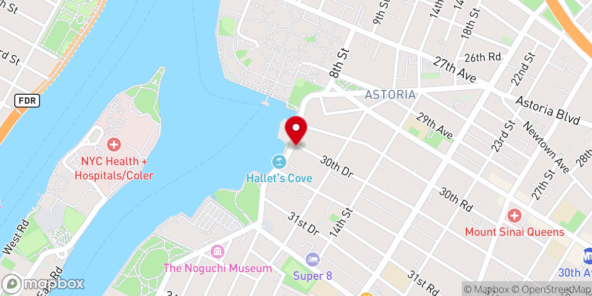 Map showing location of DAGNY Astoria