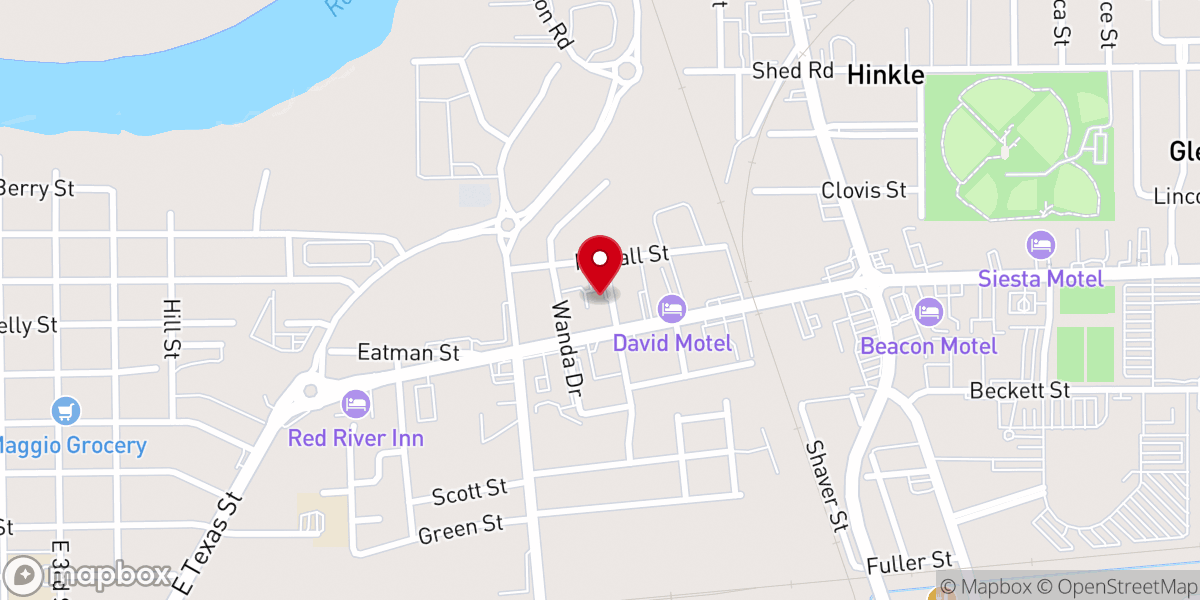 Map showing location of True Holiness Tabernacle