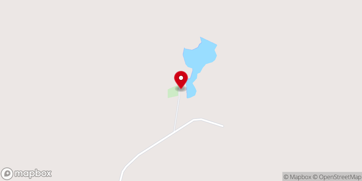 Map showing location of Hopewell Missionary Baptist Church