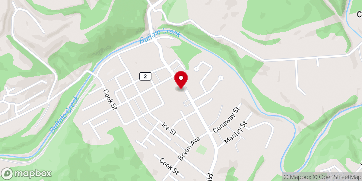 Map showing location of Frankhouser Marvin L