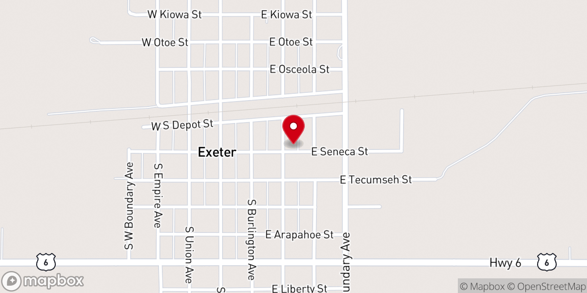 Map showing location of Methodist Church