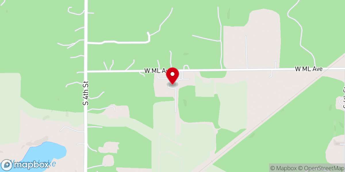 Map showing location of VerHage Fruit Farms & Cider Mill