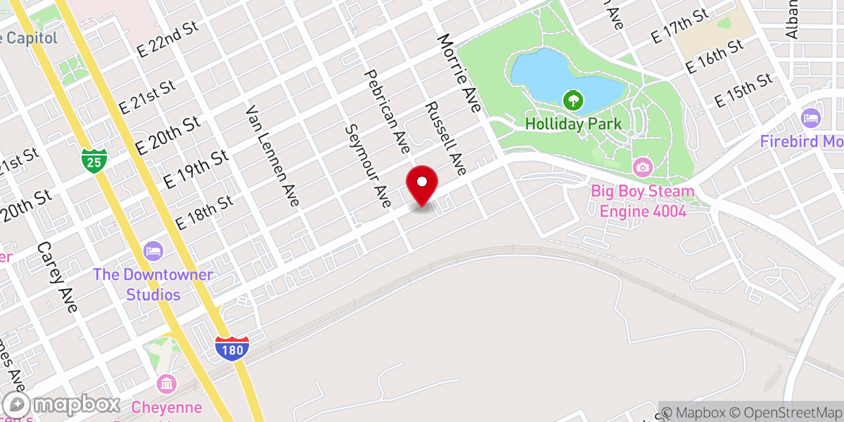 Map showing location of Creative Ministries Fellowship - Jason Brittain PHD