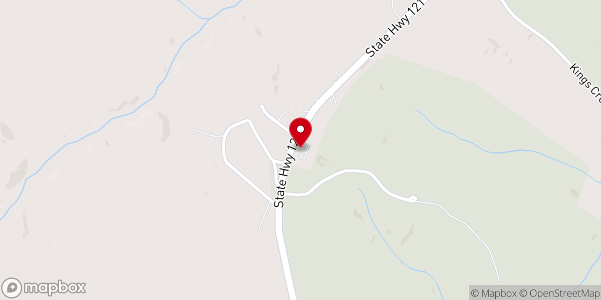 Map showing location of New Vison Ministries