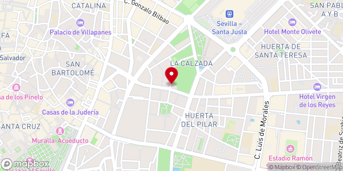 Map showing location of Hermandad de Gloria de Valvanera