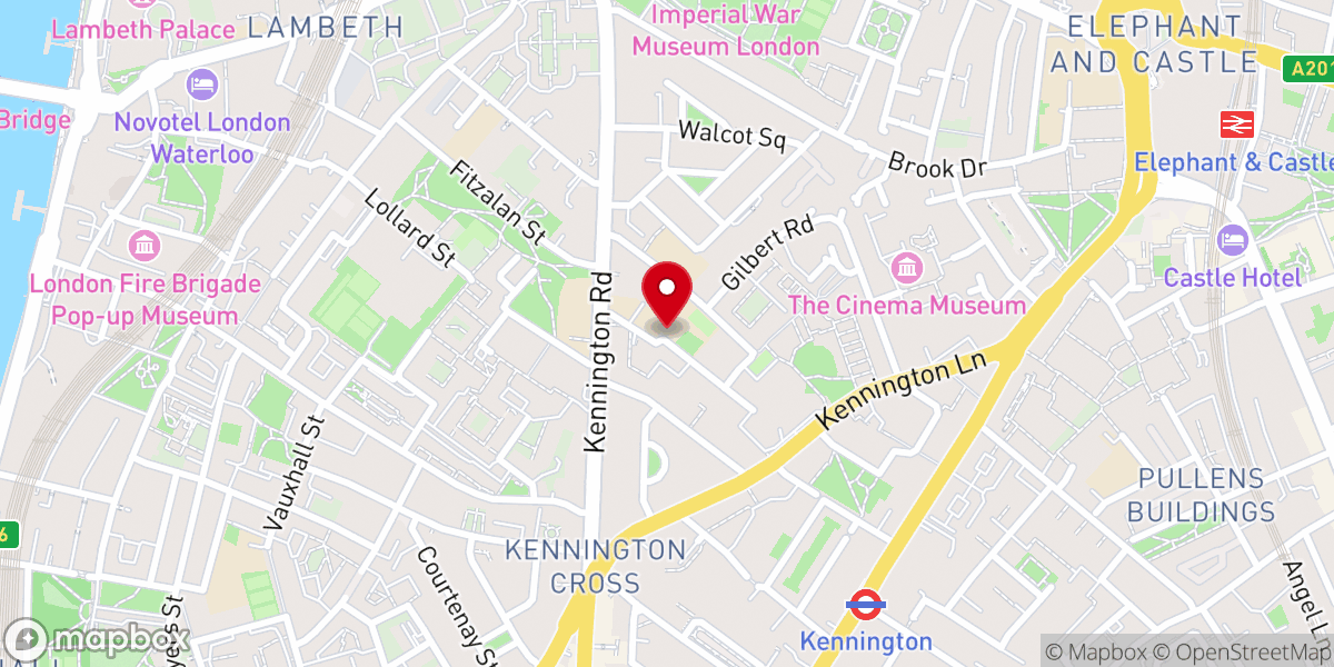 Map showing location of Archbishop Sumner Church of England Primary School